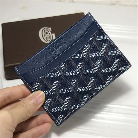 goyard card jolder|authentic Goyard card holder.